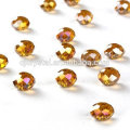 2015 wholesale chinese colorful crystal glass rondelle beads